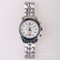 luxury man watch, quartz stainless steel back watch